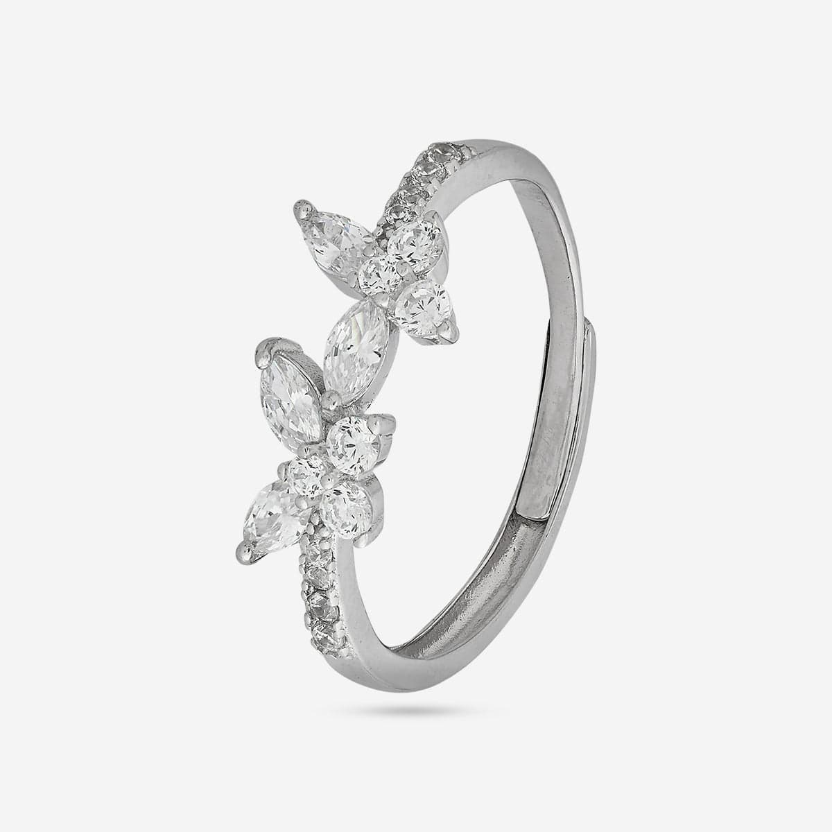92.5 Silver Finger Ring 191224 - Image 5