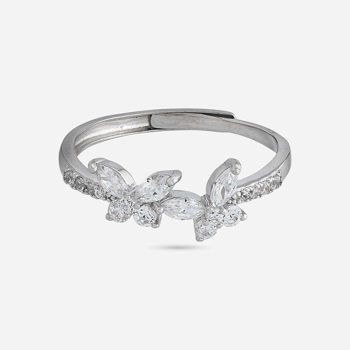 92.5 Silver Finger Ring 191224 - Image 8