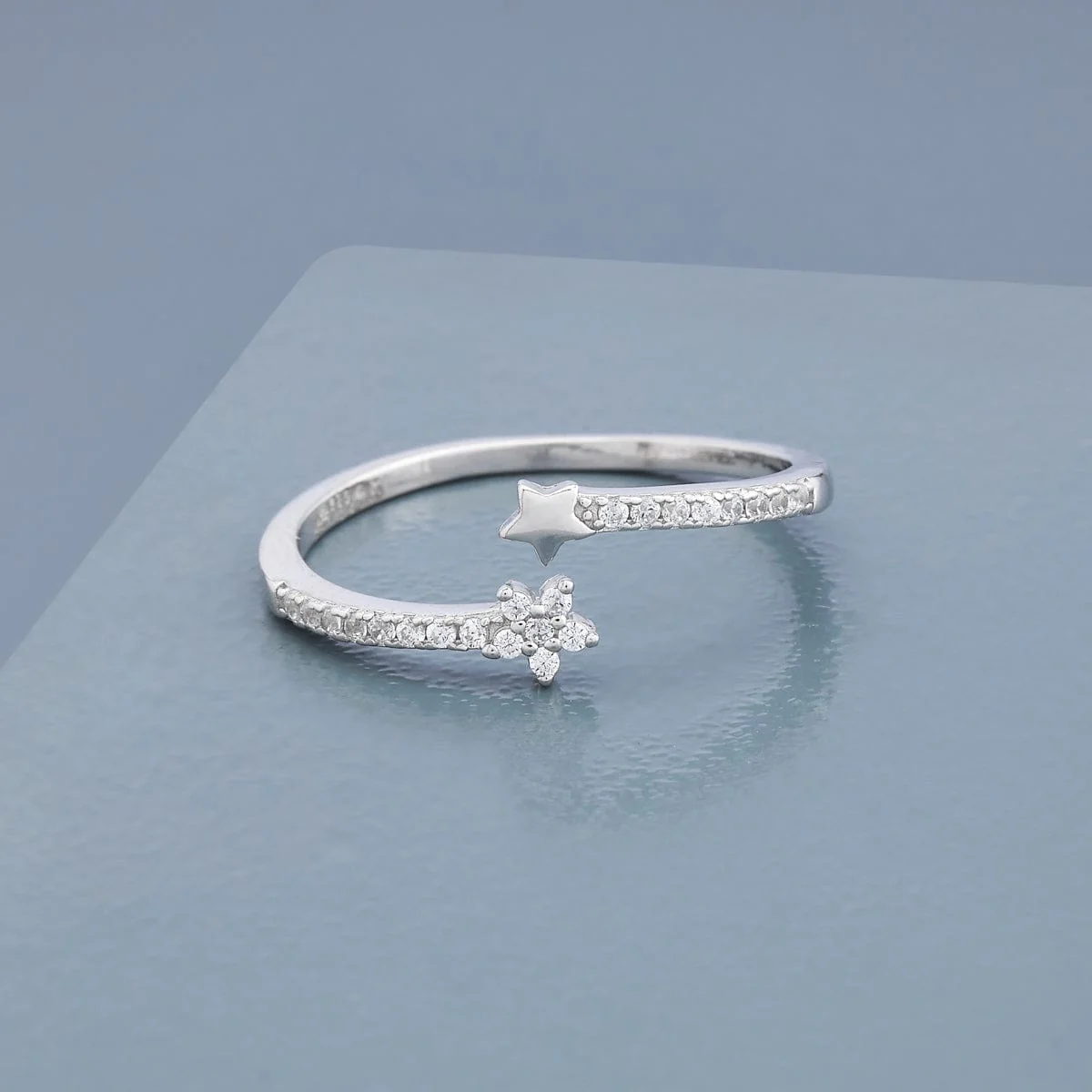 92.5 Silver Finger Ring 191225 - Image 7