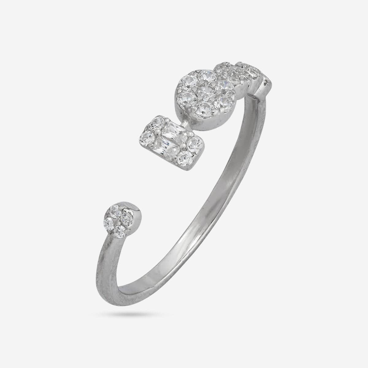 92.5 Silver Finger Ring 191241 - Image 5
