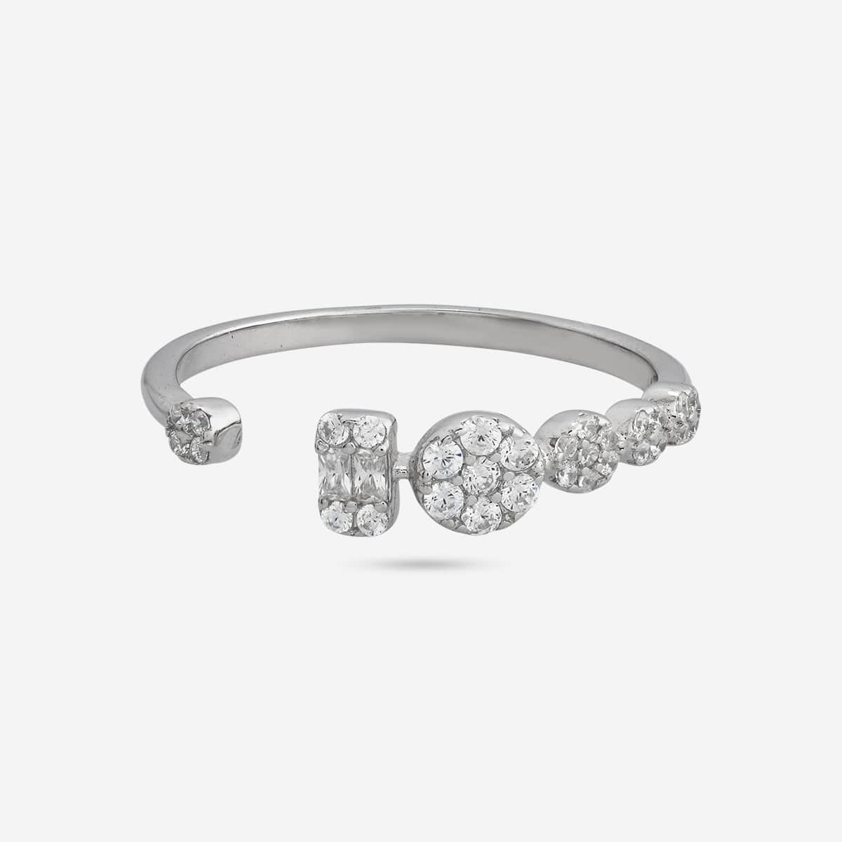 92.5 Silver Finger Ring 191241 - Image 8
