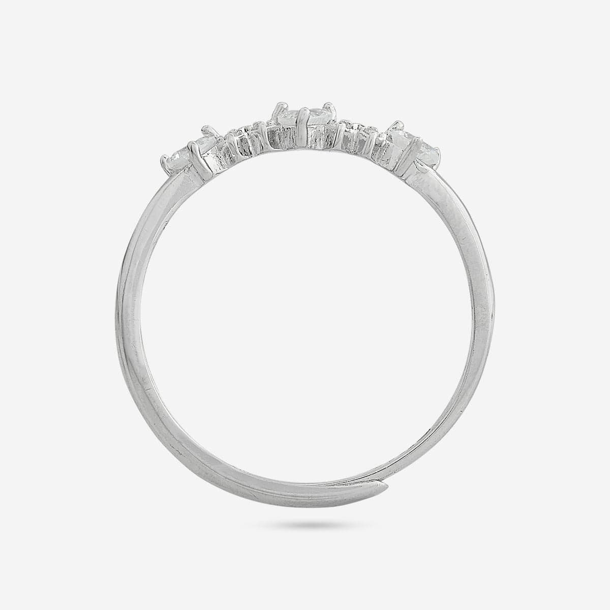92.5 Silver Finger Ring 191243 - Image 9