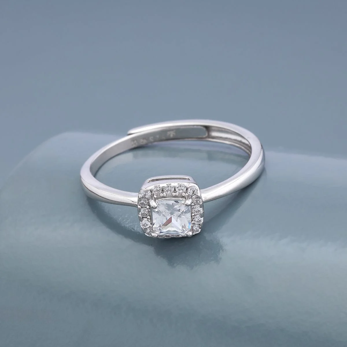 92.5 Silver Finger Ring 191244 - Image 6