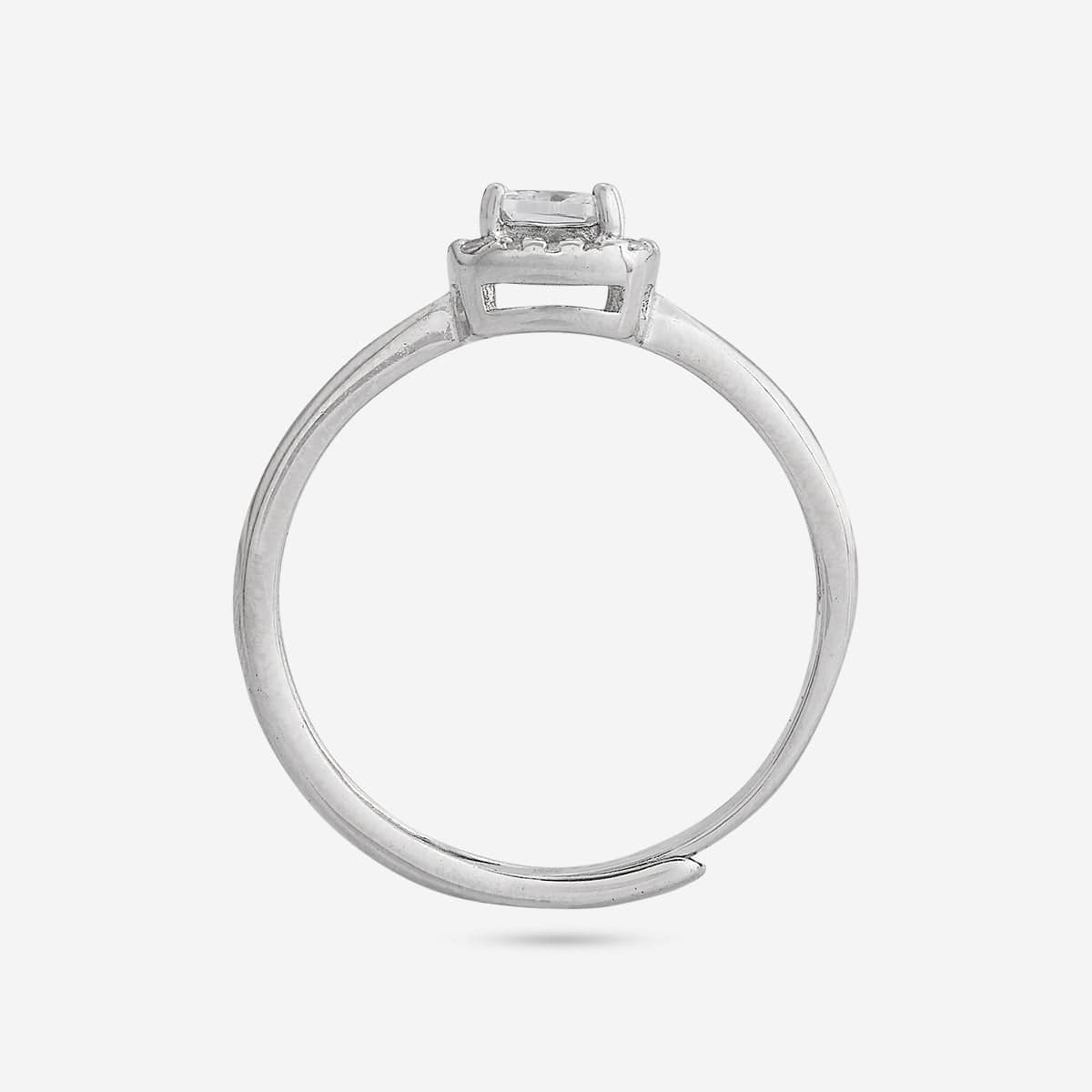 92.5 Silver Finger Ring 191244 - Image 9