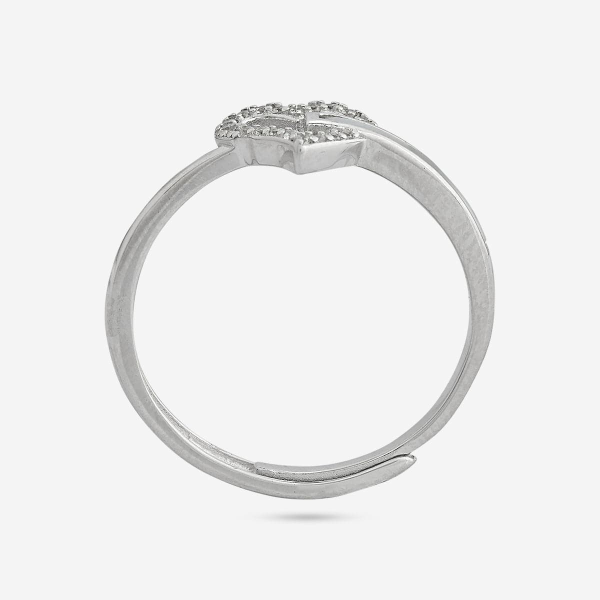92.5 Silver Finger Ring 191245 - Image 9