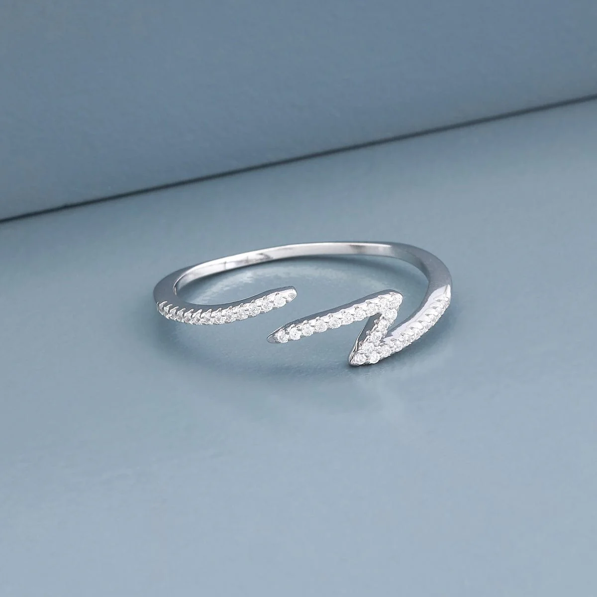92.5 Silver Finger Ring 191248 - Image 7