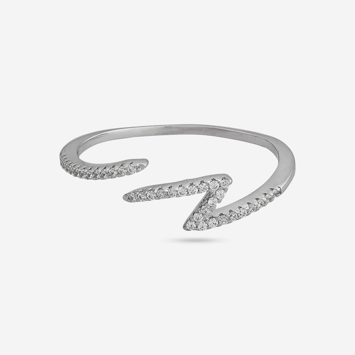92.5 Silver Finger Ring 191248 - Image 8