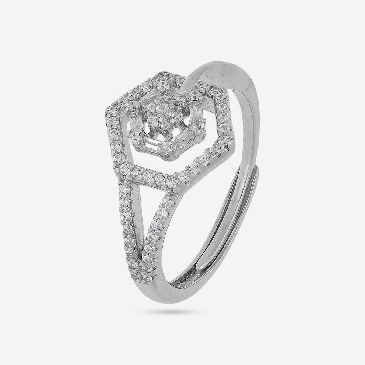 92.5 Silver Finger Ring 191249 - Image 6