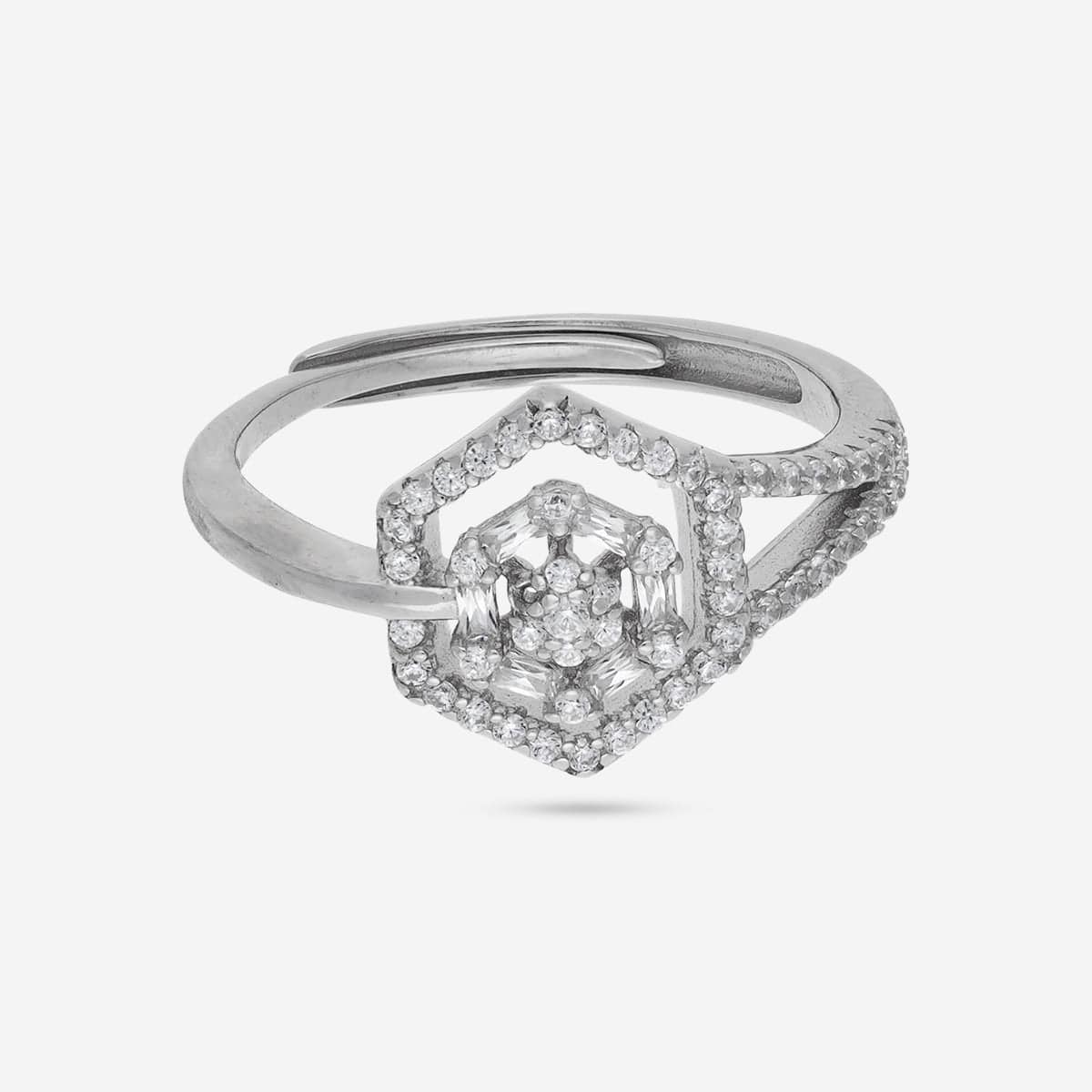 92.5 Silver Finger Ring 191249 - Image 8