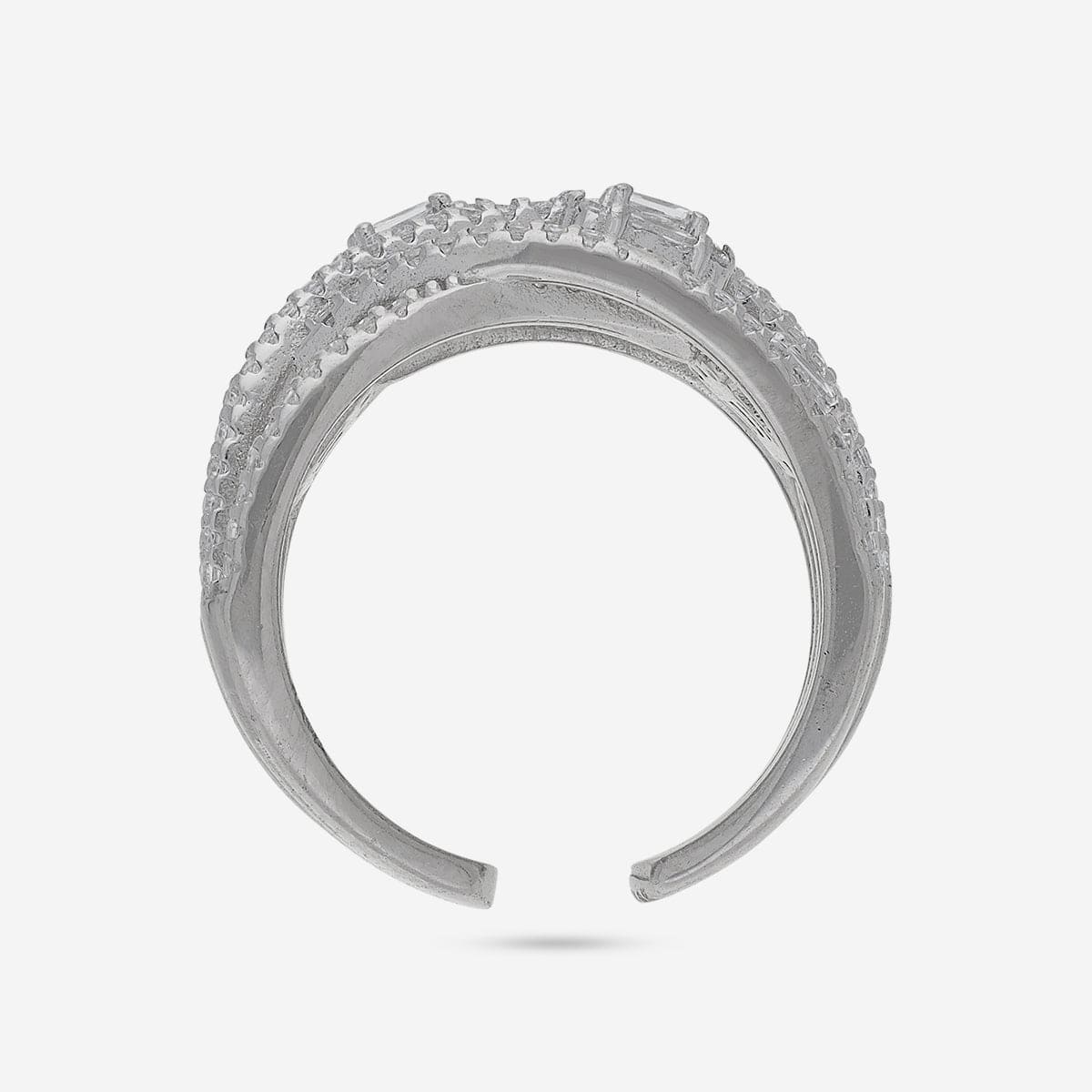 92.5 Silver Finger Ring 191251 - Image 9