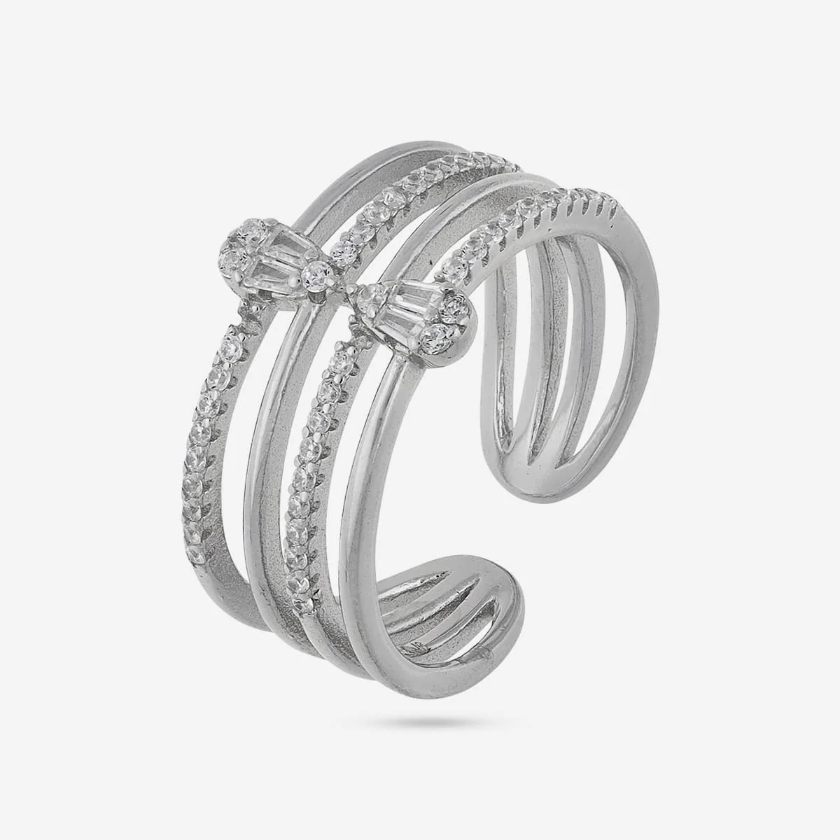 92.5 Silver Finger Ring 191252 - Image 6