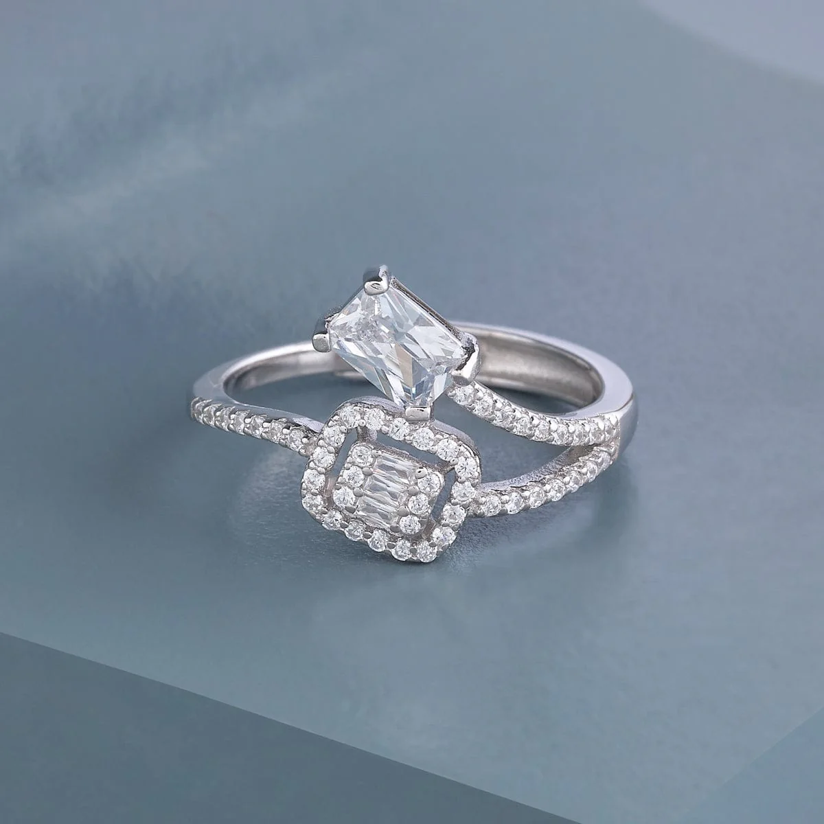 92.5 Silver Finger Ring 191253 - Image 7