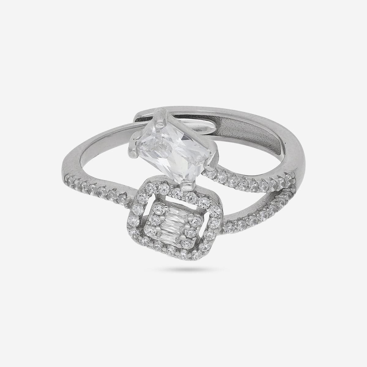 92.5 Silver Finger Ring 191253 - Image 8