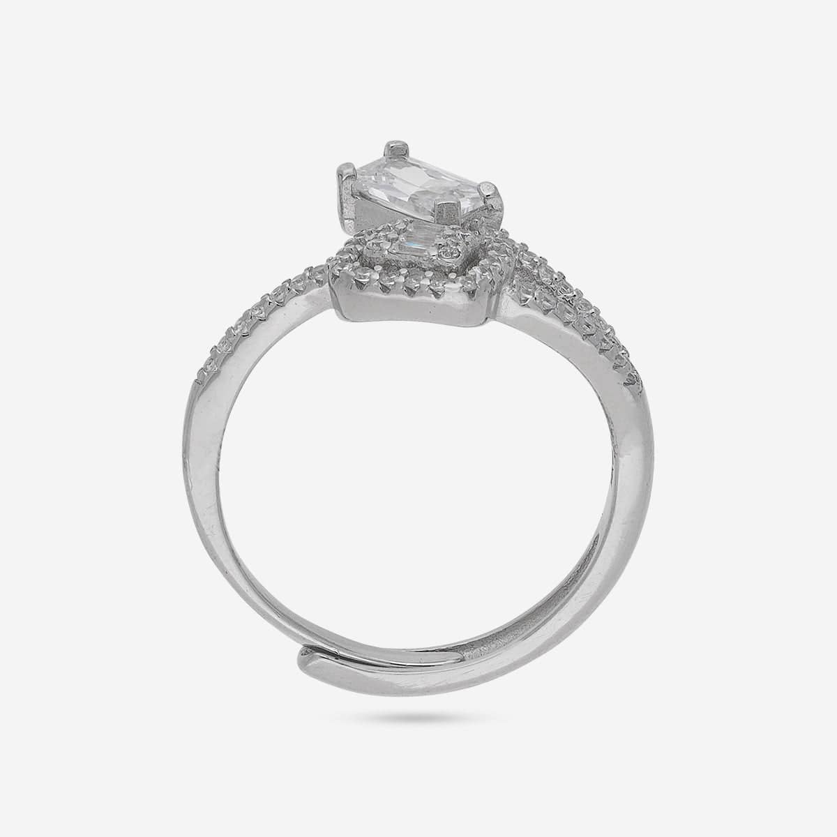 92.5 Silver Finger Ring 191253 - Image 9