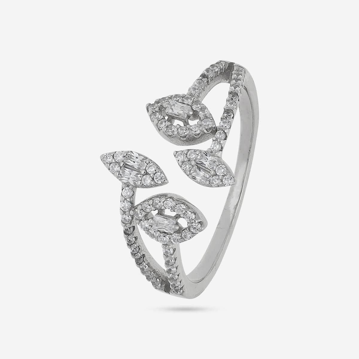 92.5 Silver Finger Ring 191254 - Image 5