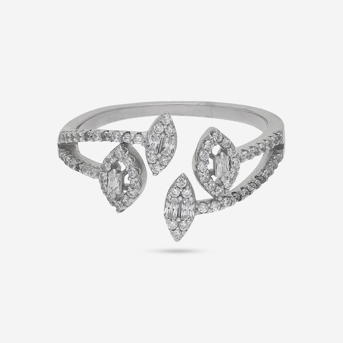 92.5 Silver Finger Ring 191254 - Image 8