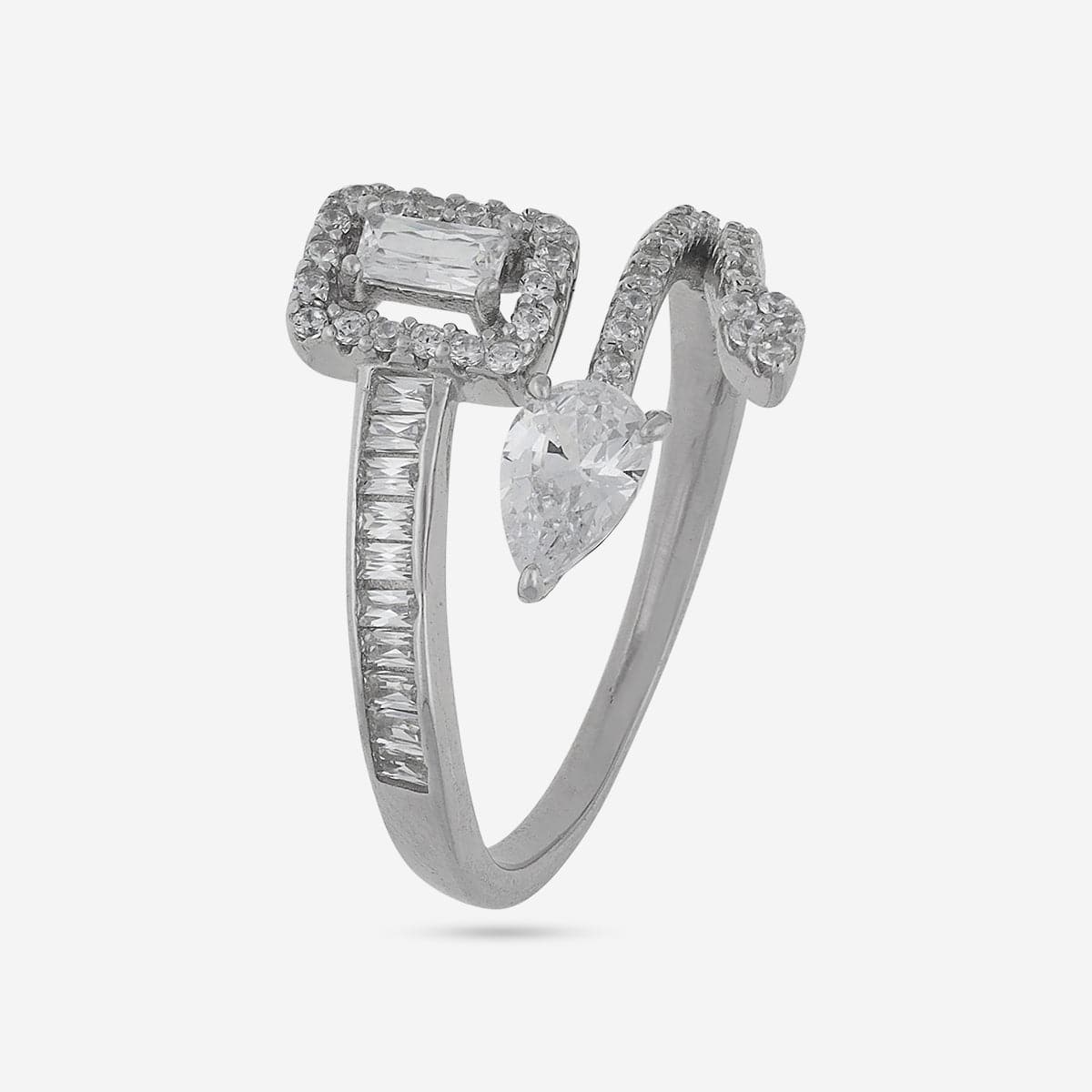 92.5 Silver Finger Ring 191255 - Image 6