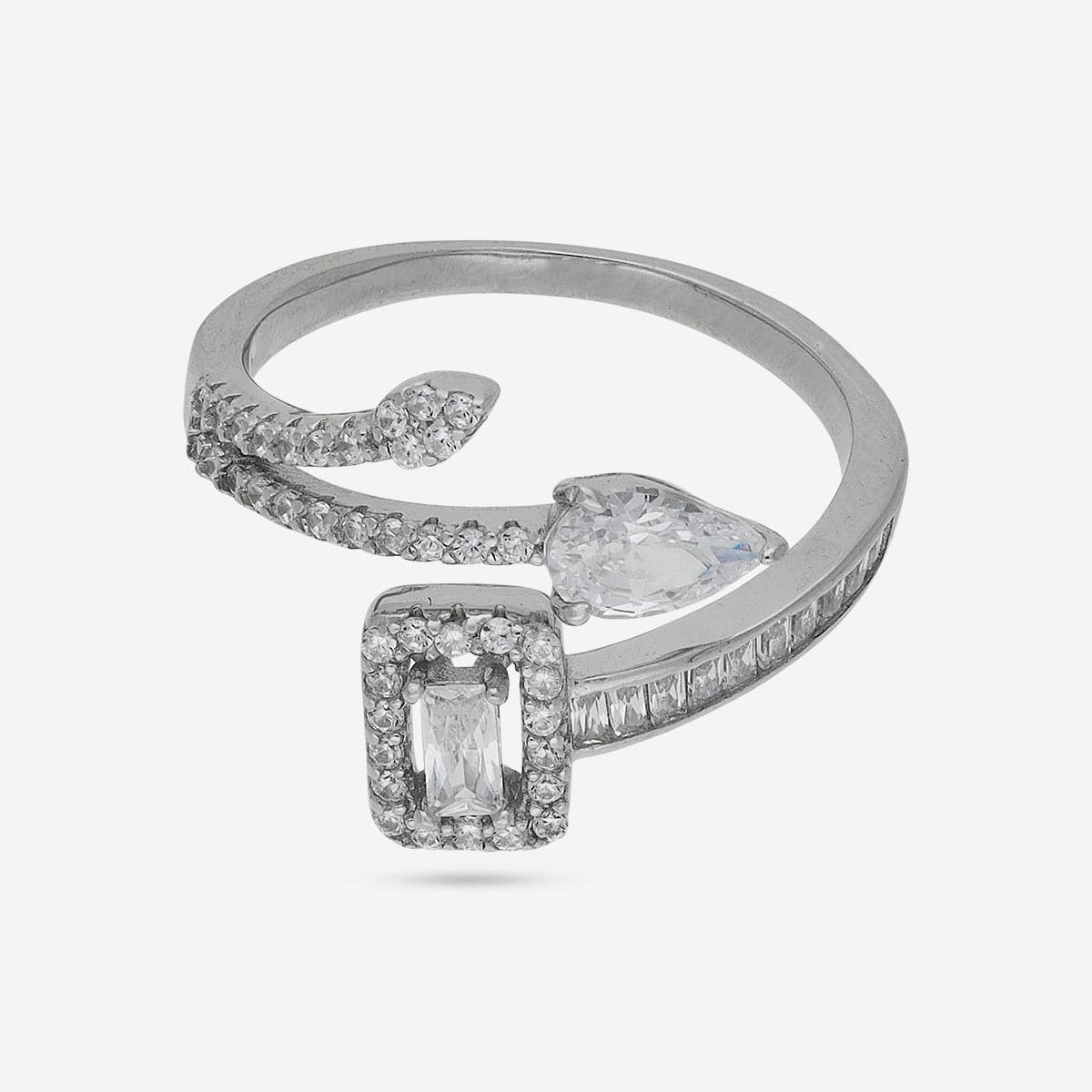 92.5 Silver Finger Ring 191255 - Image 8