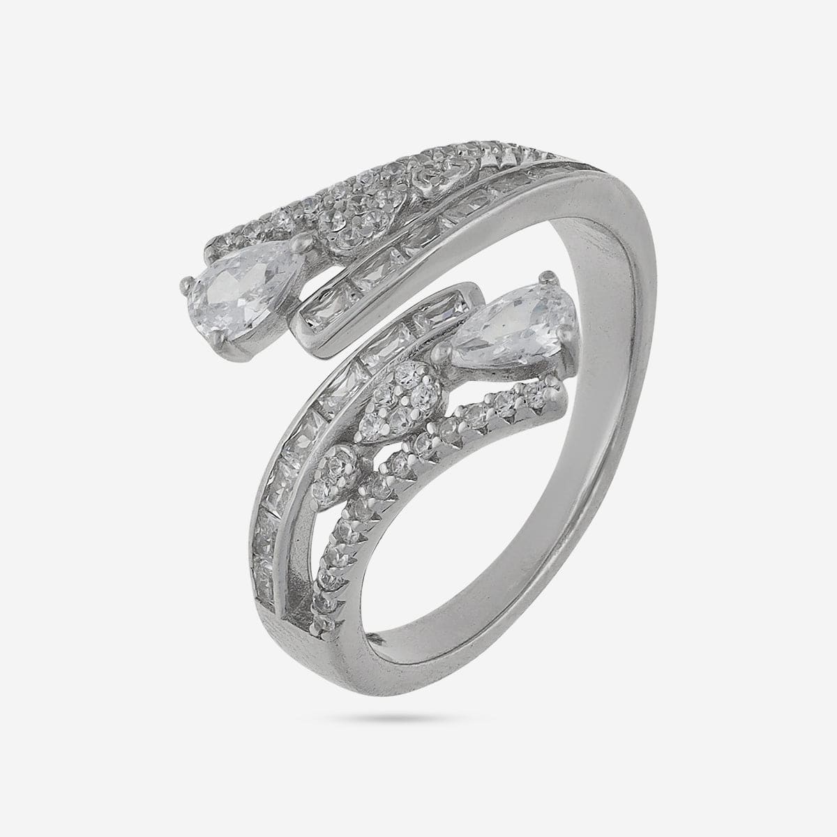 92.5 Silver Finger Ring 191256 - Image 6