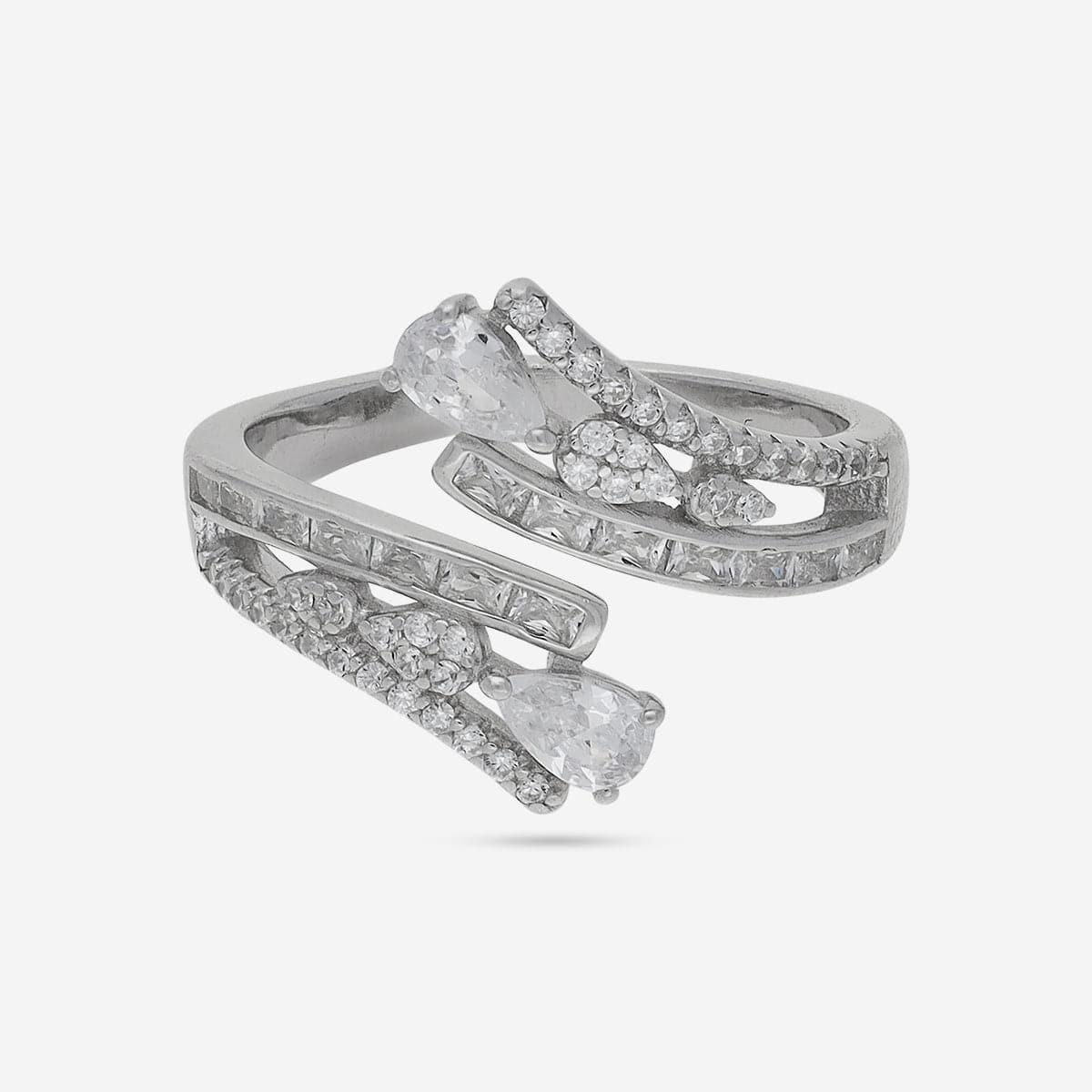 92.5 Silver Finger Ring 191256 - Image 8