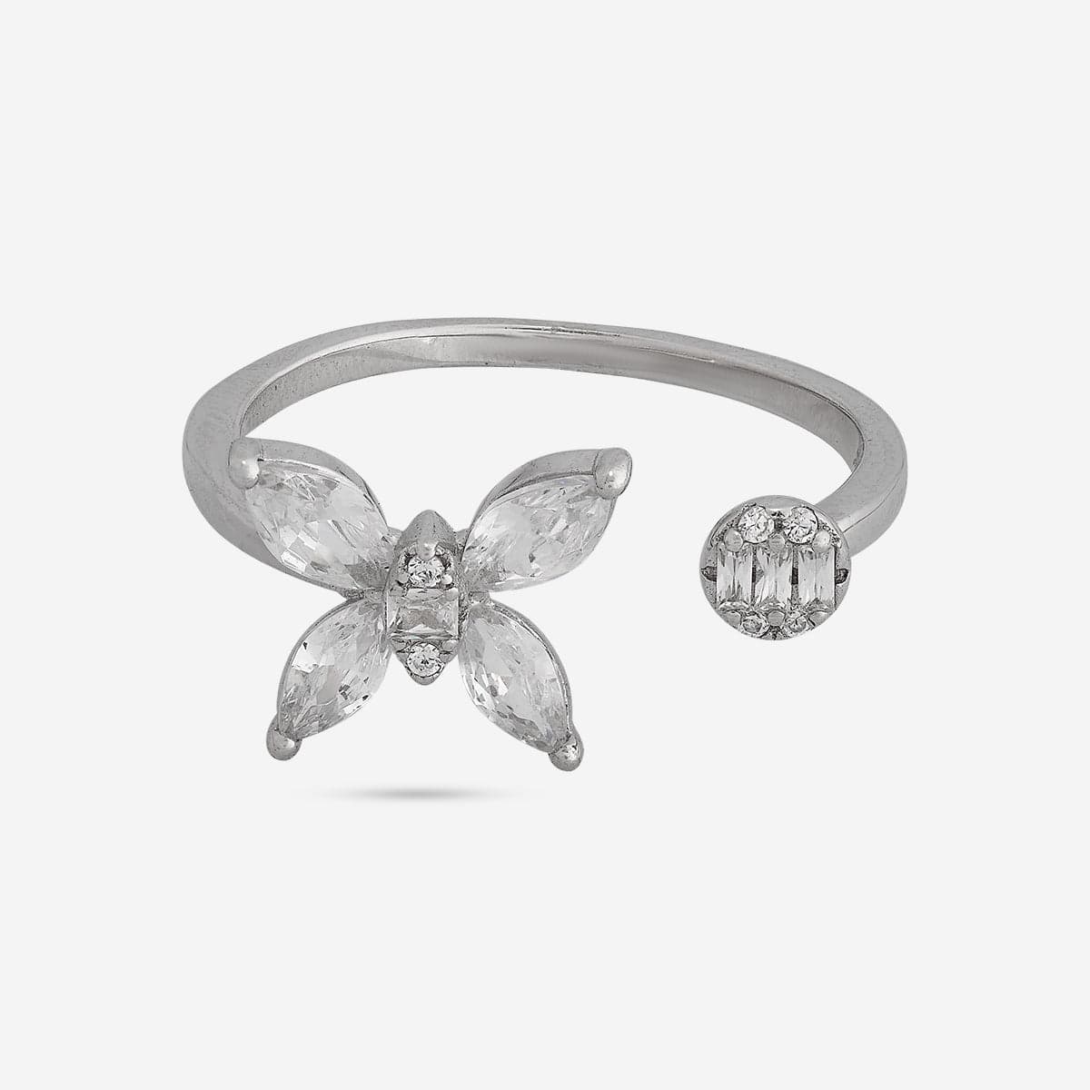 92.5 Silver Finger Ring 191257 - Image 8