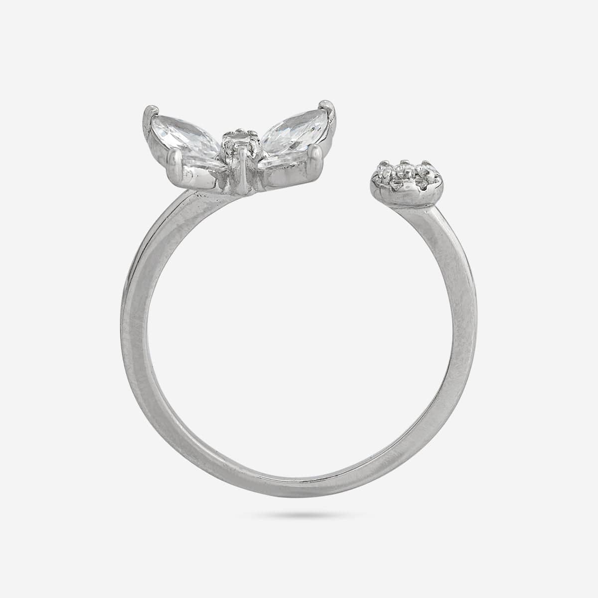 92.5 Silver Finger Ring 191257 - Image 9