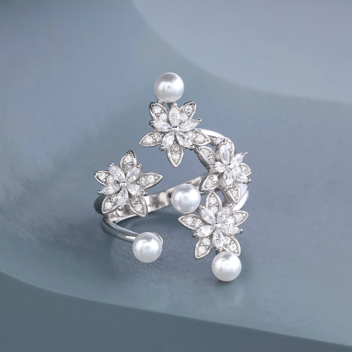 92.5 Silver Finger Ring 191258 - Image 7