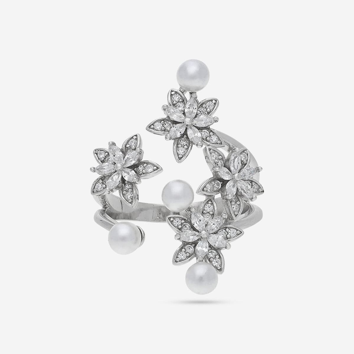 92.5 Silver Finger Ring 191258 - Image 8