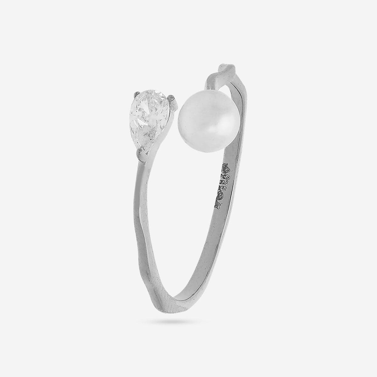 92.5 Silver Finger Ring 194122 - Image 6
