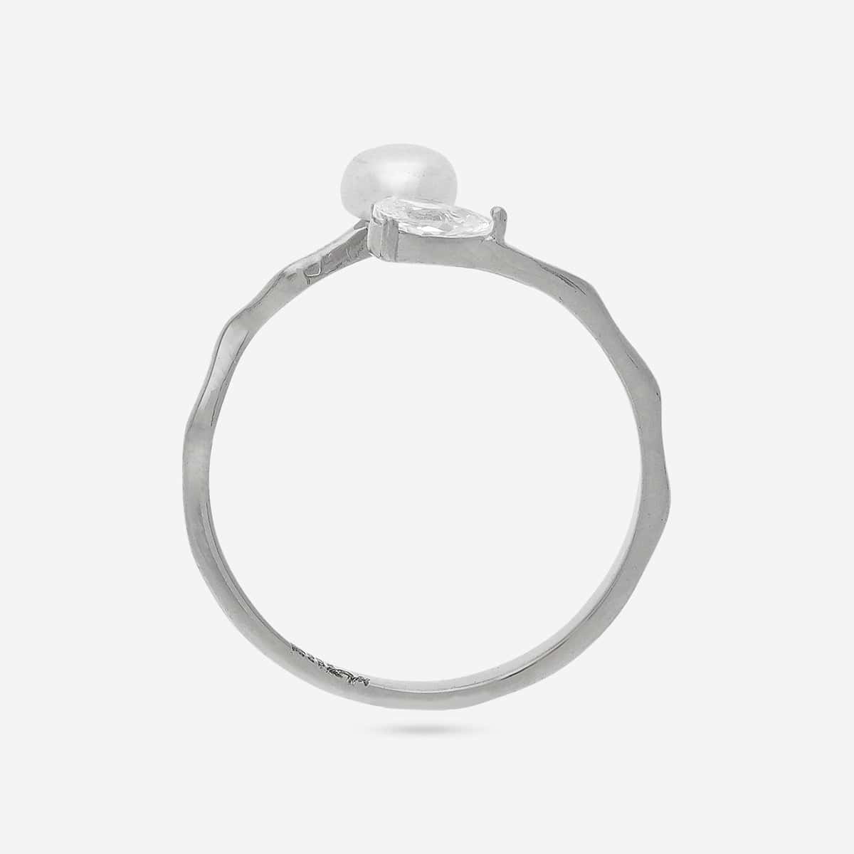 92.5 Silver Finger Ring 194122 - Image 9