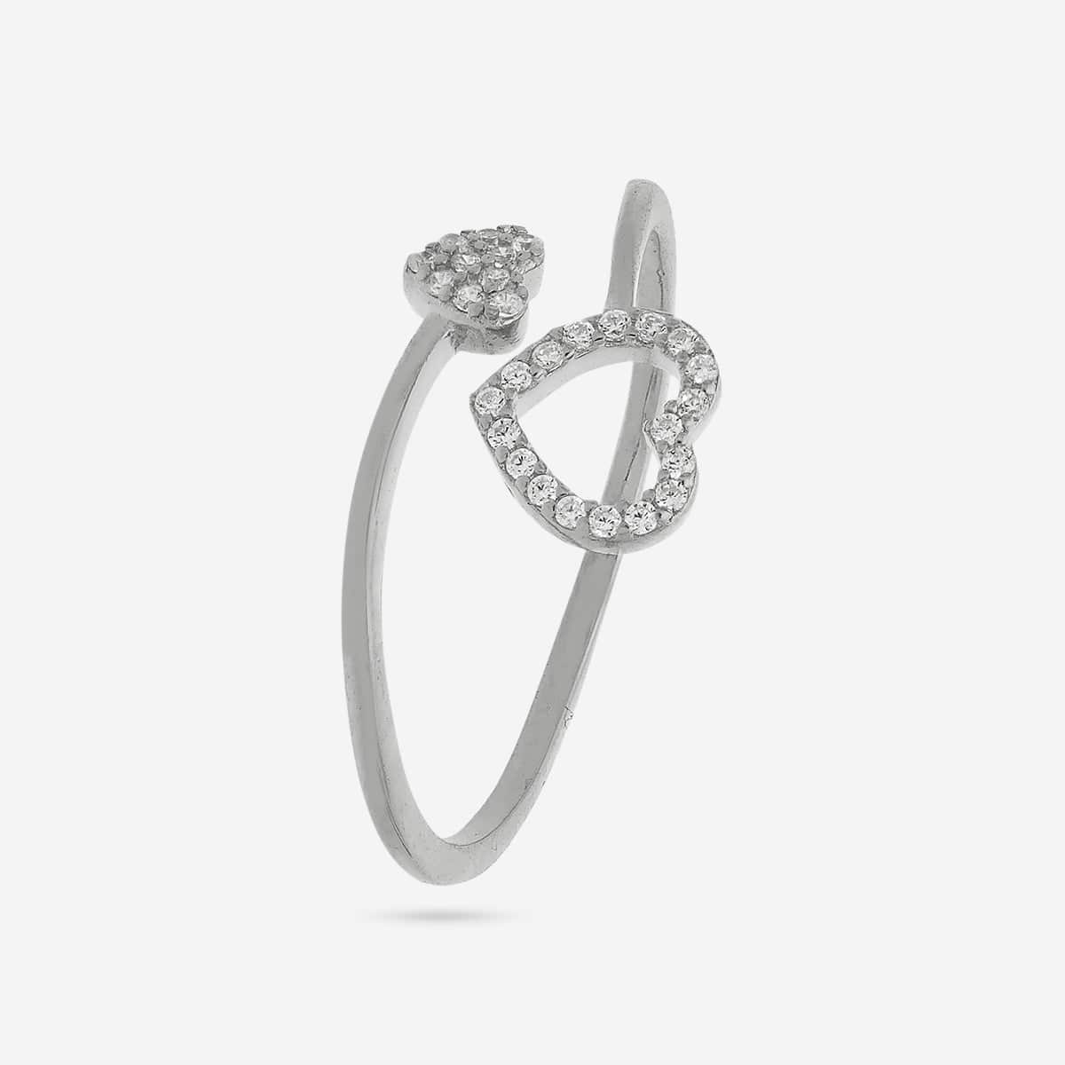 92.5 Silver Finger Ring 194123 - Image 5