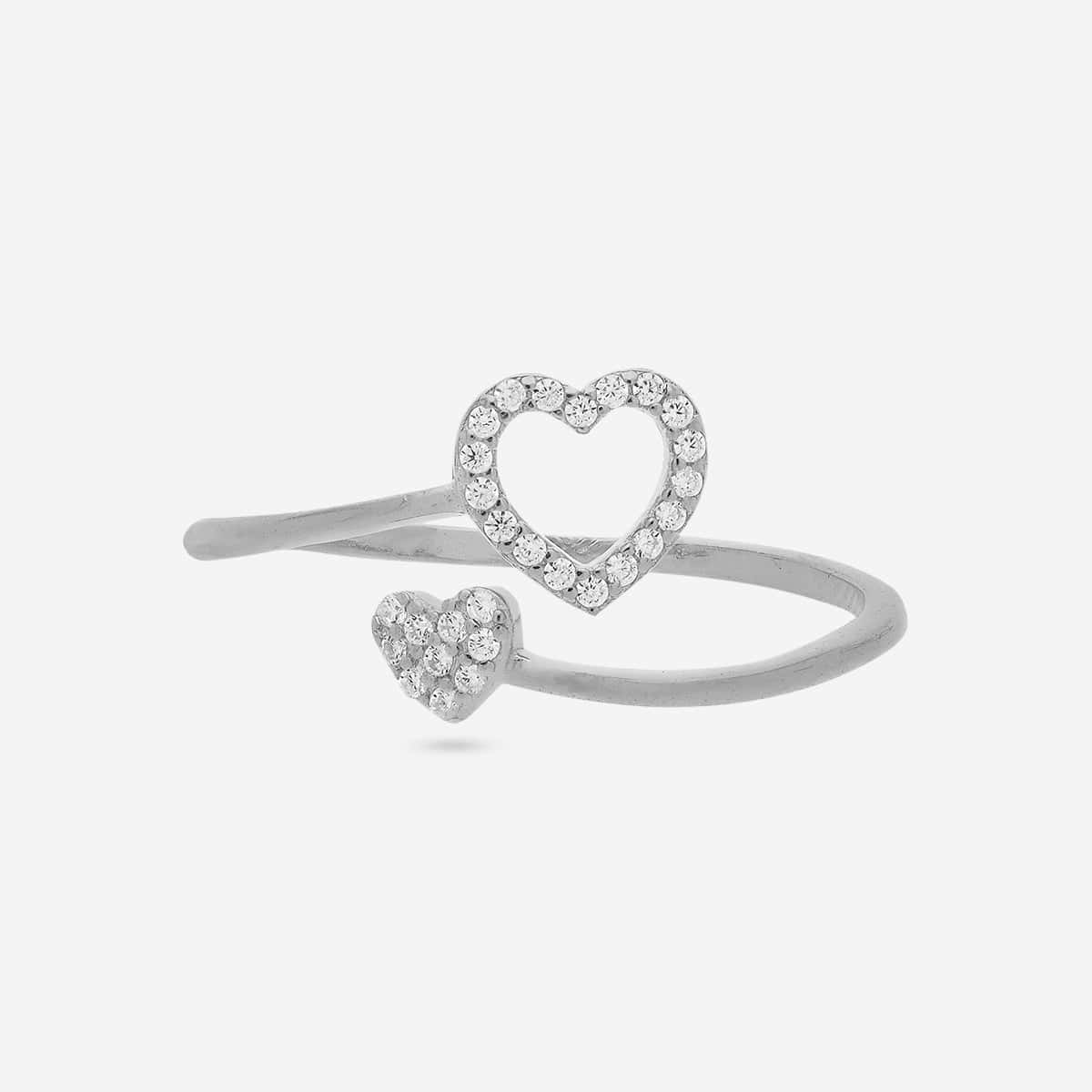 92.5 Silver Finger Ring 194123 - Image 8