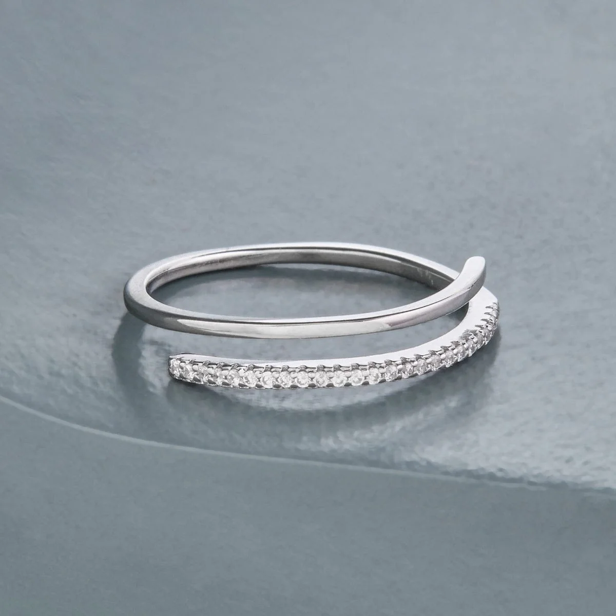 92.5 Silver Finger Ring 194128 - Image 7