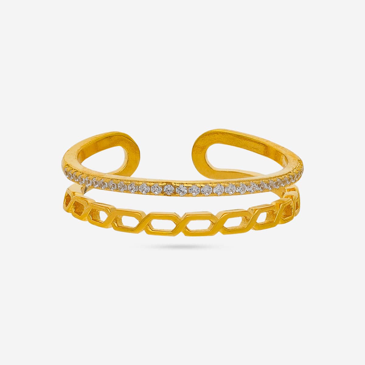 92.5 Silver Finger Ring 194129 - Image 3
