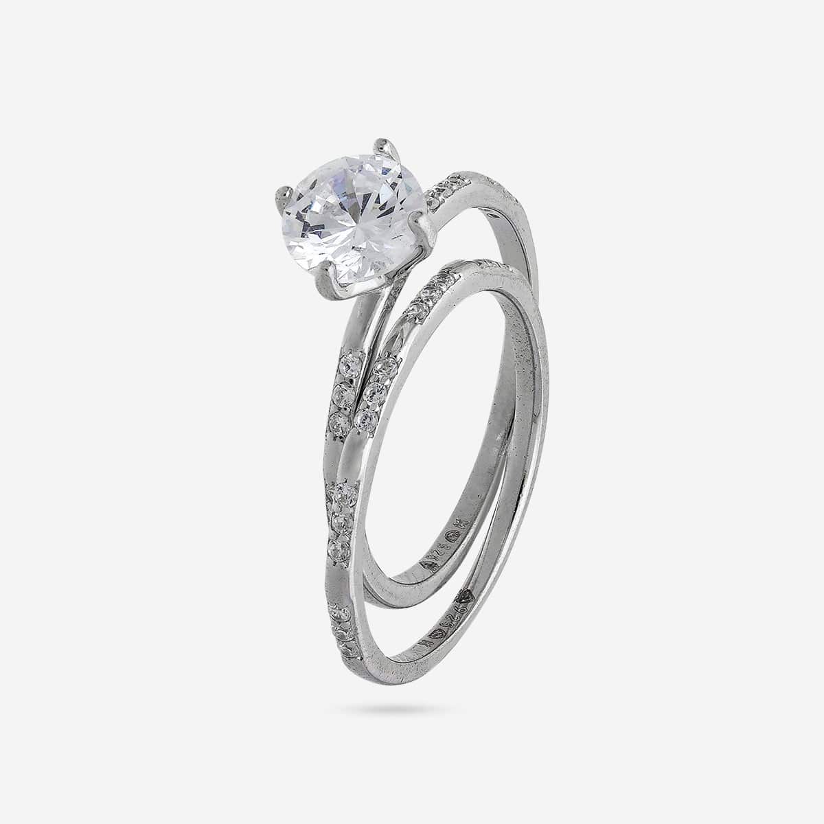 92.5 Silver Finger Ring 194134 - Image 5