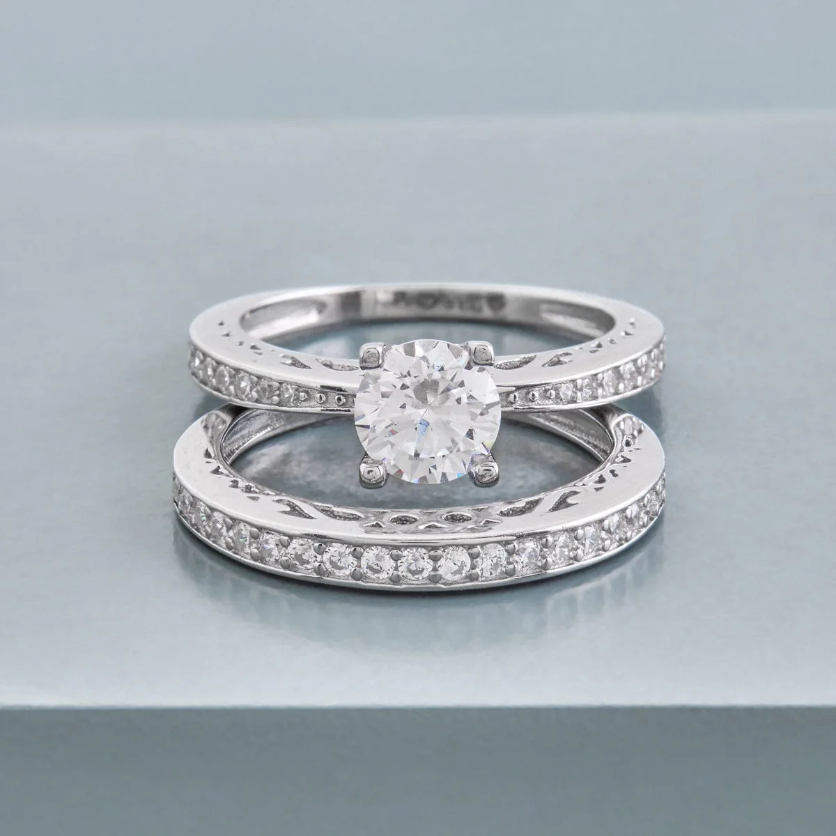 92.5 Silver Finger Ring 194138 - Image 2