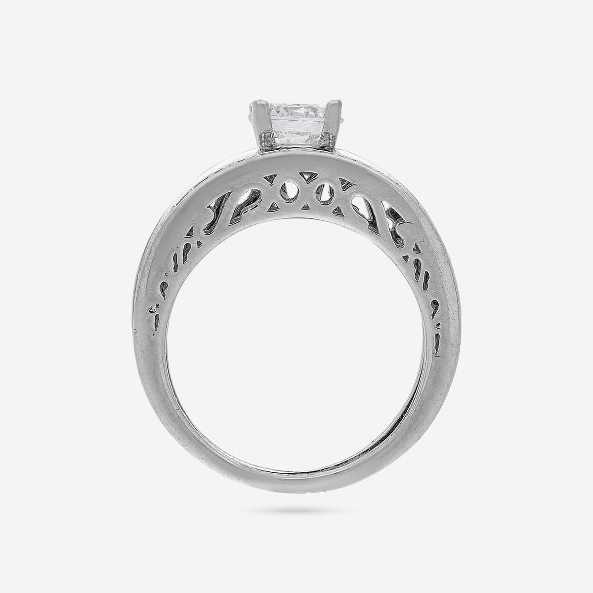92.5 Silver Finger Ring 194138 - Image 4