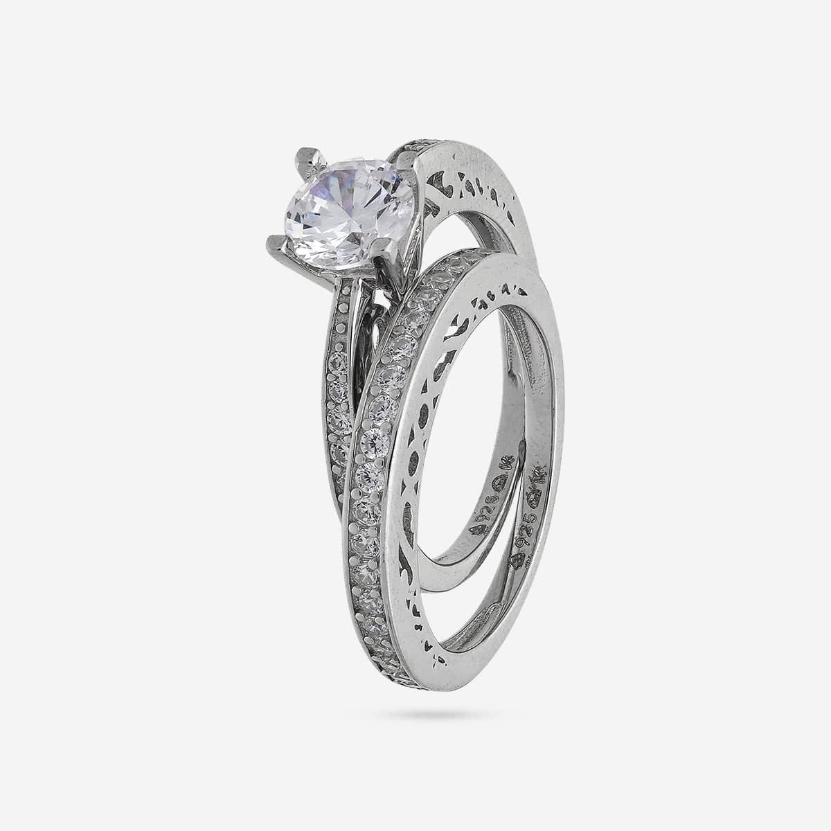 92.5 Silver Finger Ring 194138 - Image 5