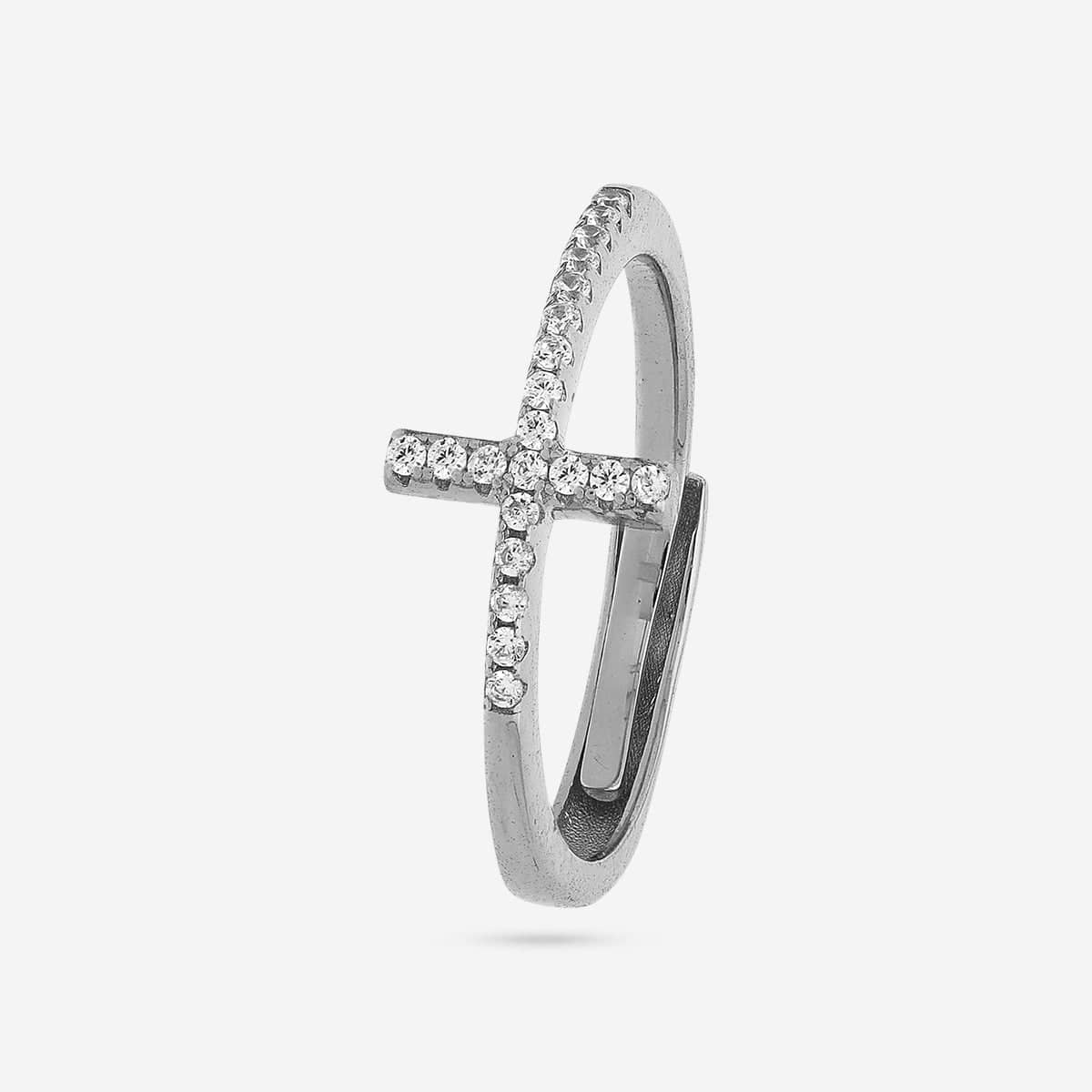 92.5 Silver Finger Ring 194139 - Image 6