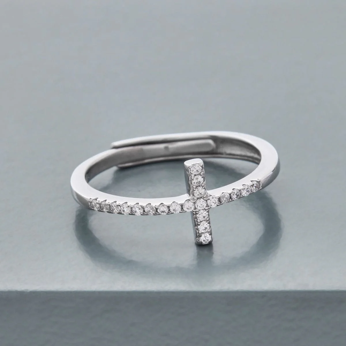 92.5 Silver Finger Ring 194139 - Image 7