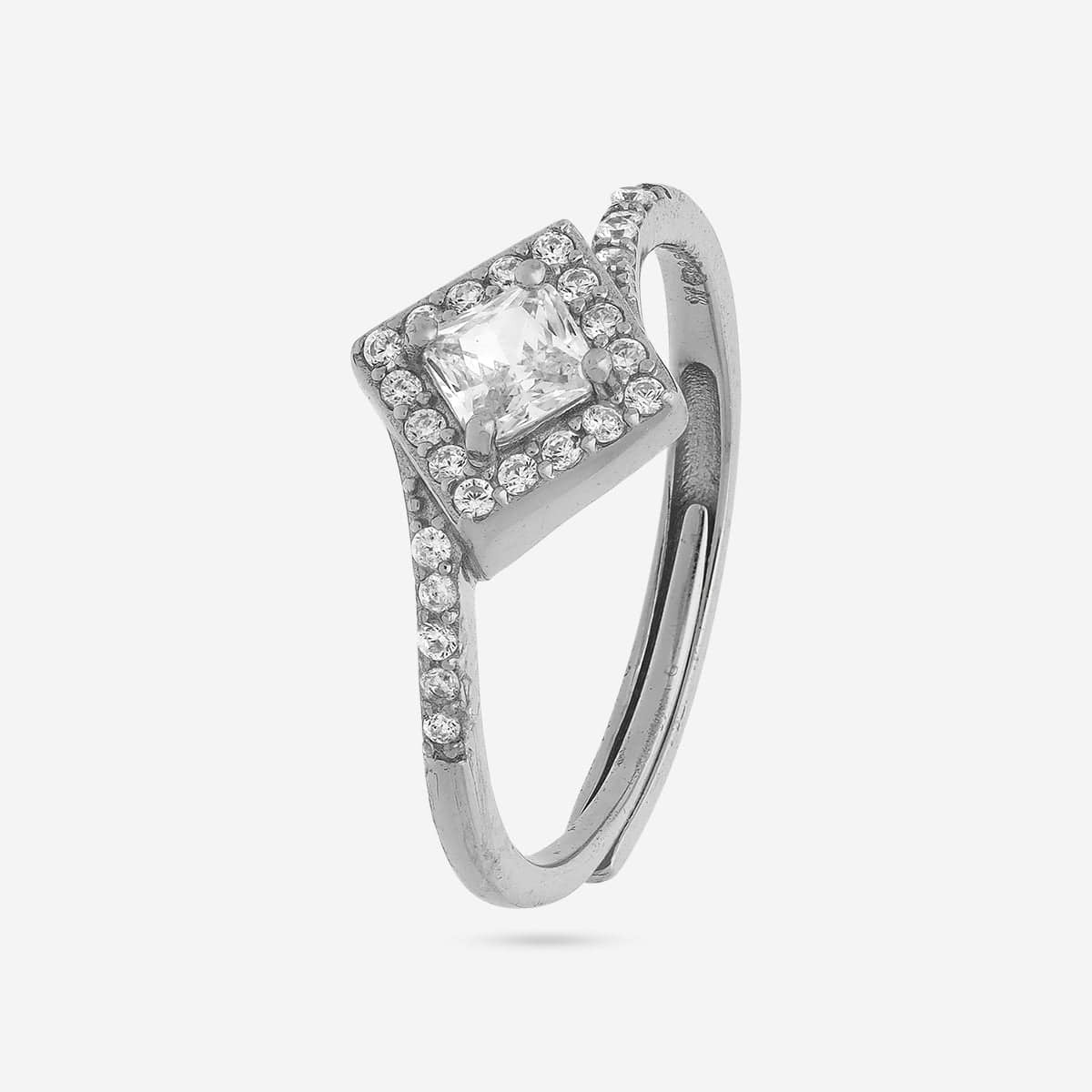92.5 Silver Finger Ring 194143 - Image 6