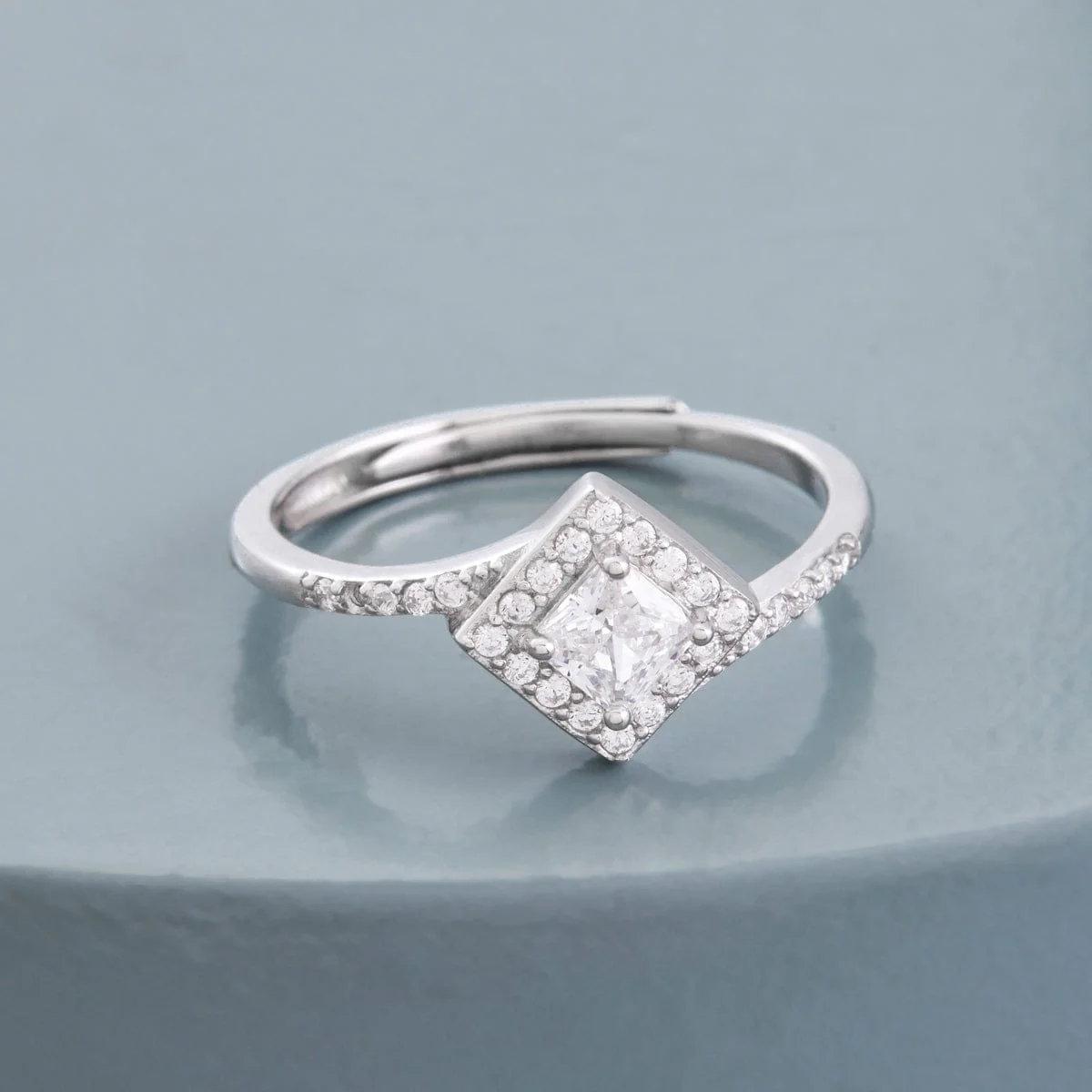 92.5 Silver Finger Ring 194143 - Image 7