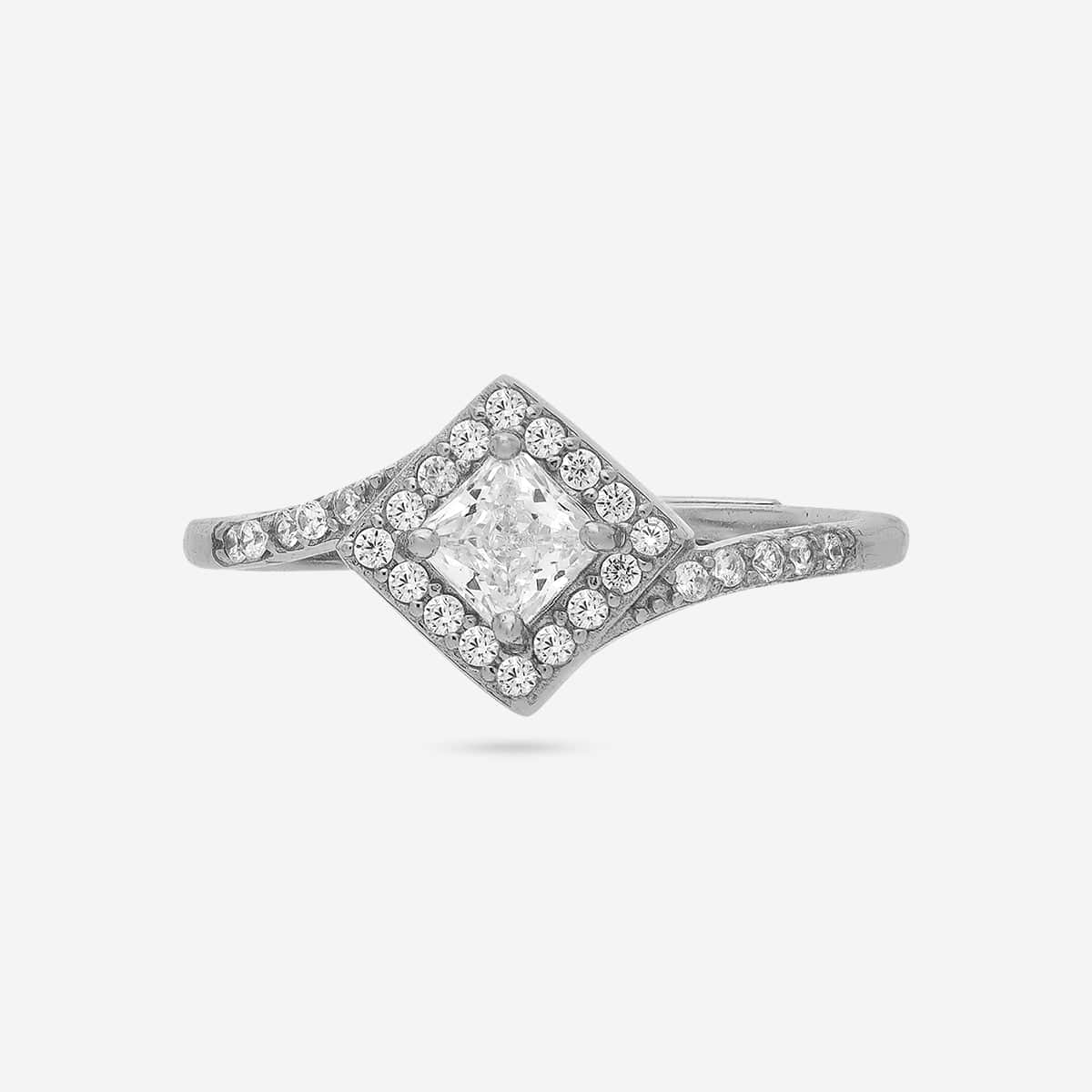 92.5 Silver Finger Ring 194143 - Image 8