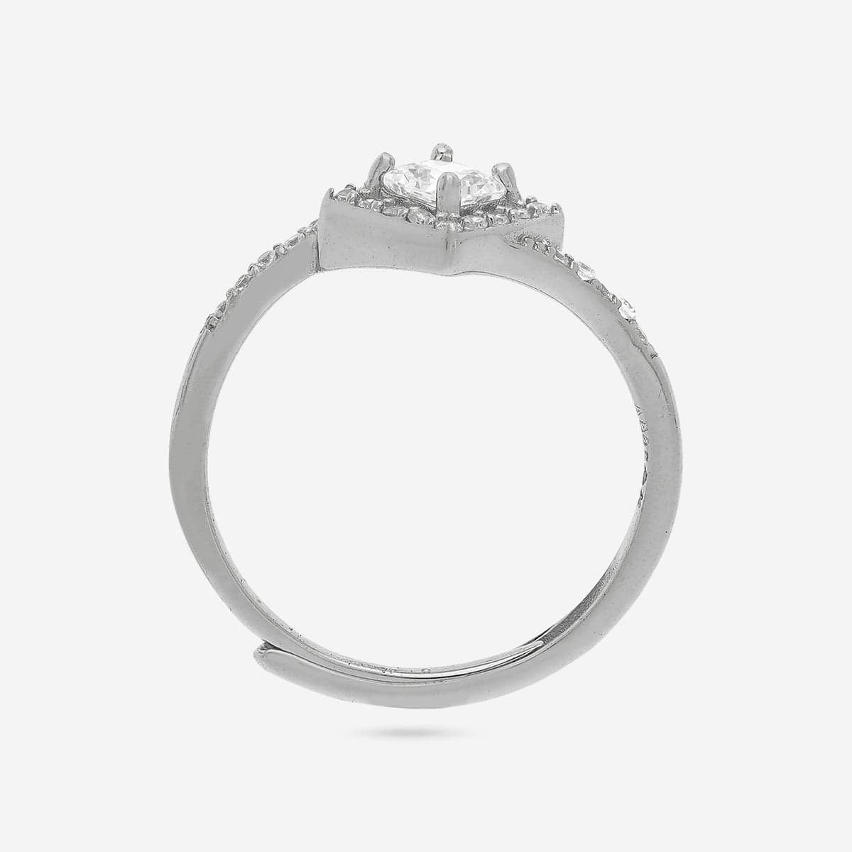 92.5 Silver Finger Ring 194143 - Image 9