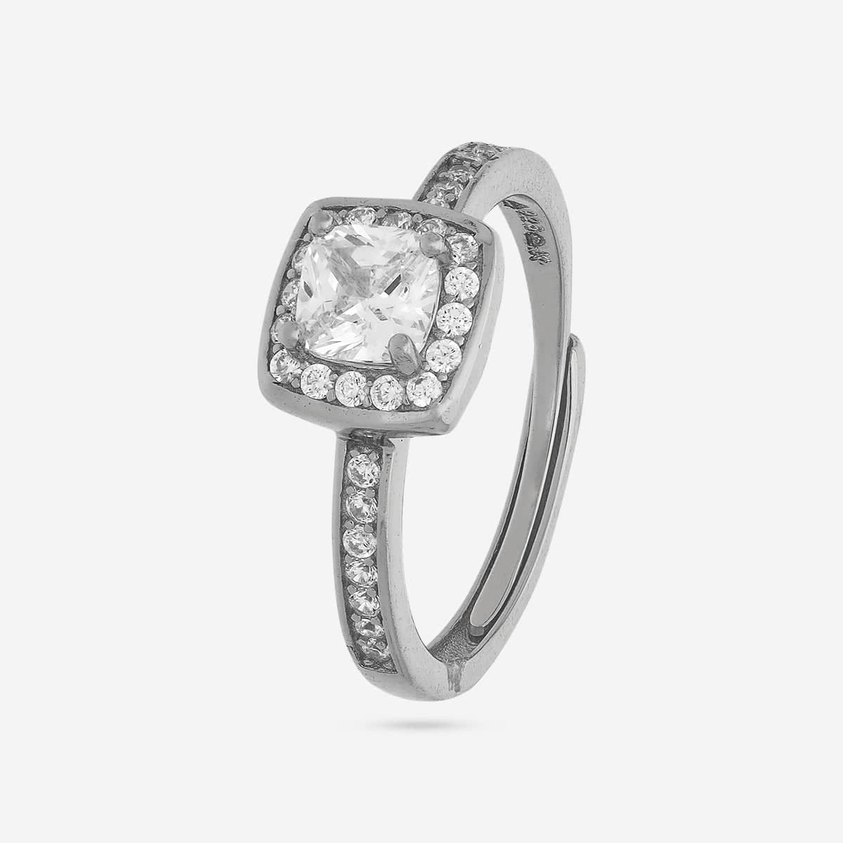 92.5 Silver Finger Ring 194191 - Image 5