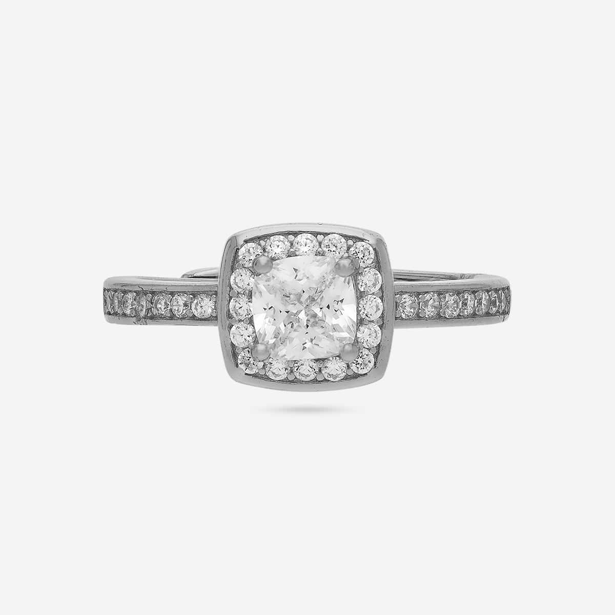 92.5 Silver Finger Ring 194191 - Image 8
