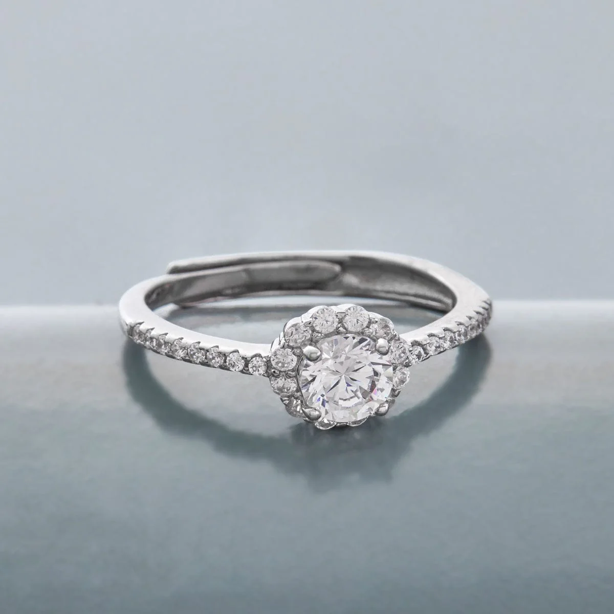 92.5 Silver Finger Ring 194195 - Image 6