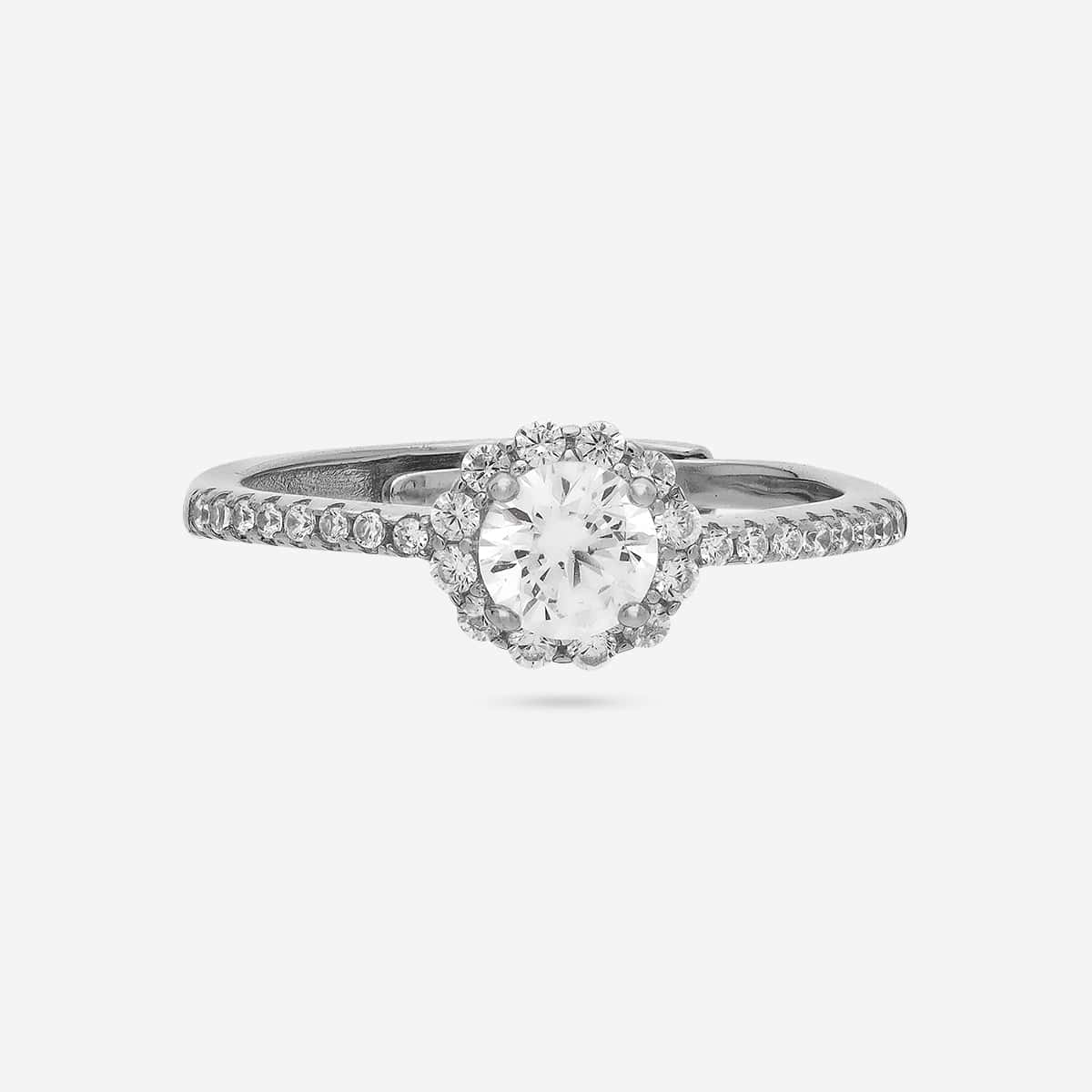 92.5 Silver Finger Ring 194195 - Image 8