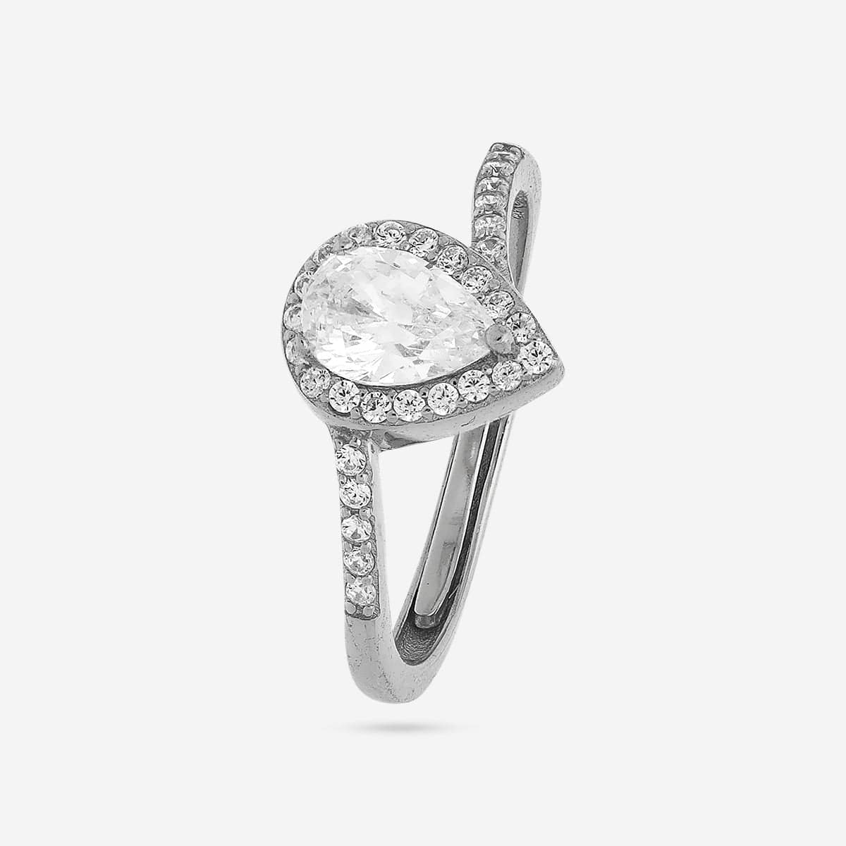 92.5 Silver Finger Ring 194200 - Image 6