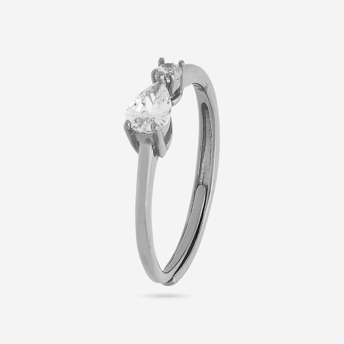 92.5 Silver Finger Ring 194246 - Image 5